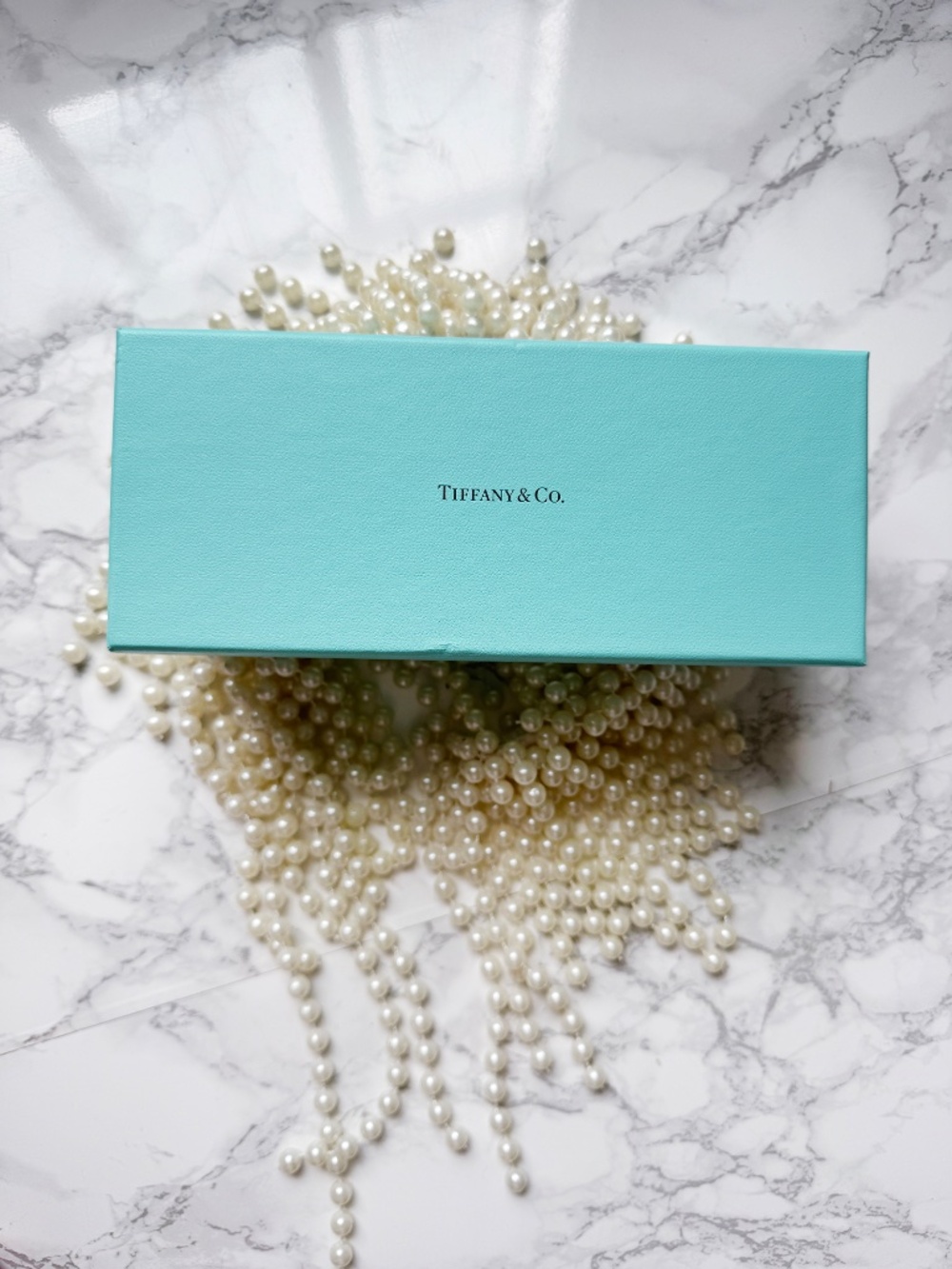 TIFFANY & Co. jewelry roll travel case Tiffany Blue leather small accessory ring - Picture 14 of 14